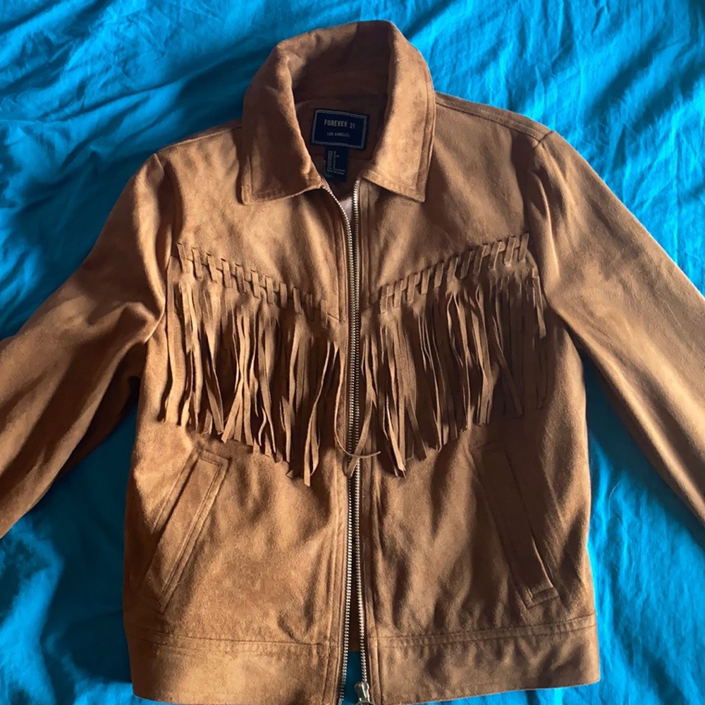 Forever 21 Fringe Jacket
